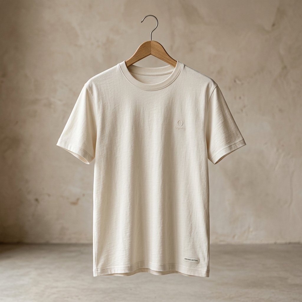 White organic cotton t-shirt